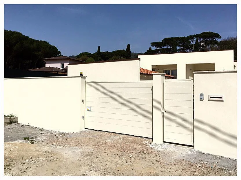 Villa e ingresso alla proprietà, Montecatini — MANINI