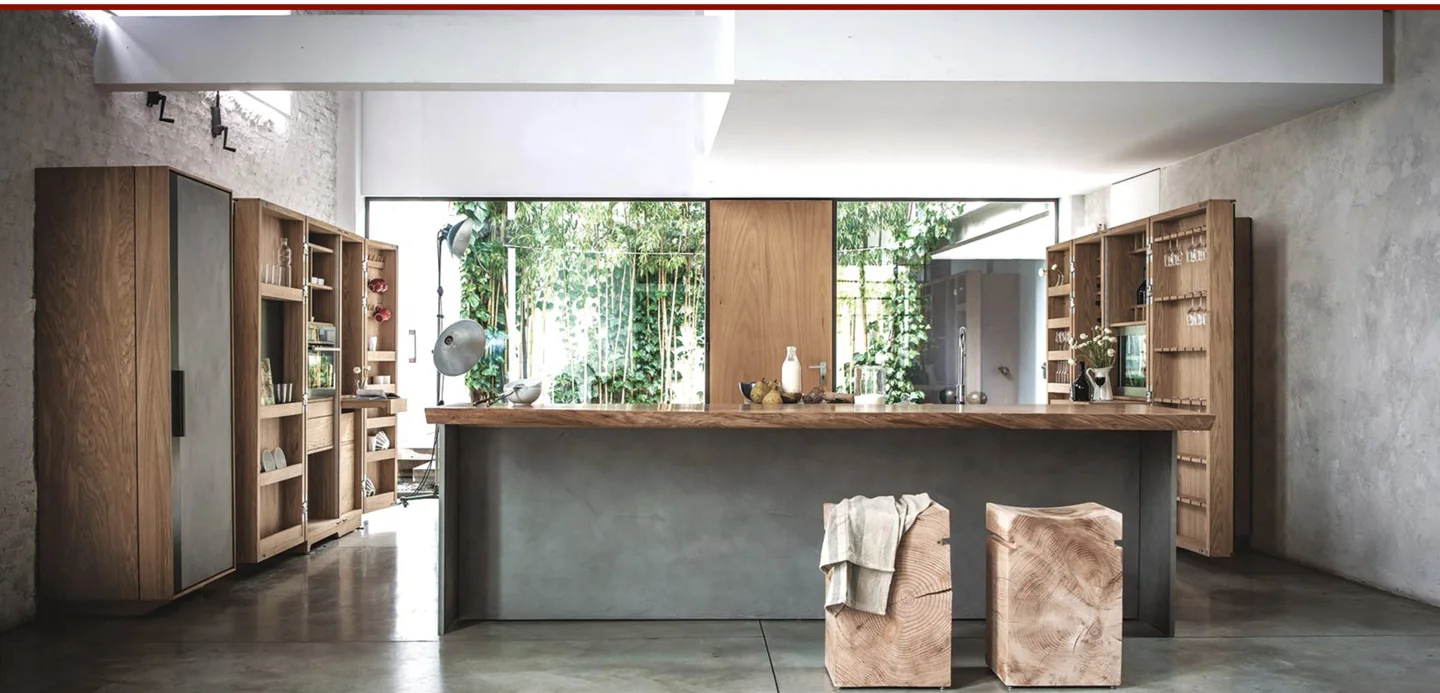 Cucina contemporanea dal catalogo MANINI Allestimenti e finiture
